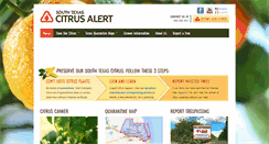 Desktop Screenshot of citrusalert.com
